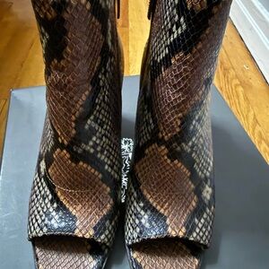 Vince Camuto Parindet Snake Bootie